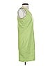 Spiegel Solid Green Casual Dress Size 4 - photo 4