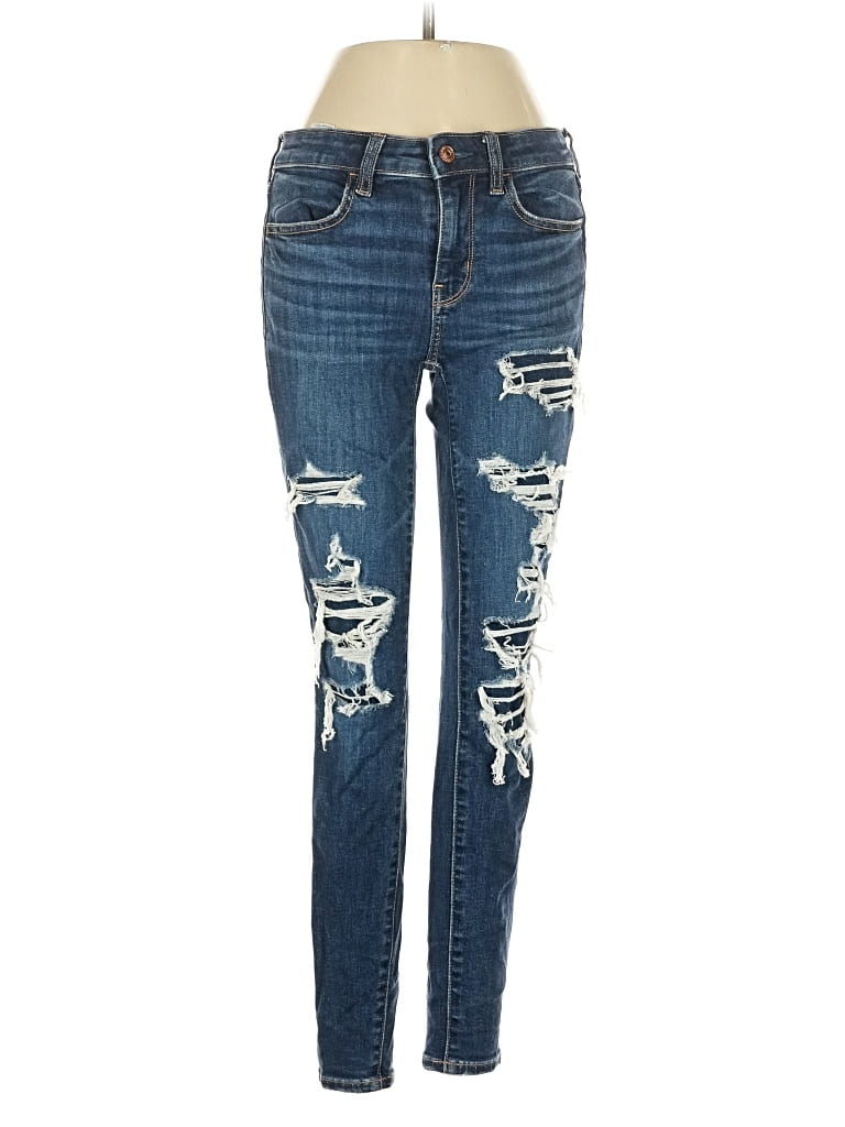 Pre-owned American Eagle Outfitters Jeans In Blue