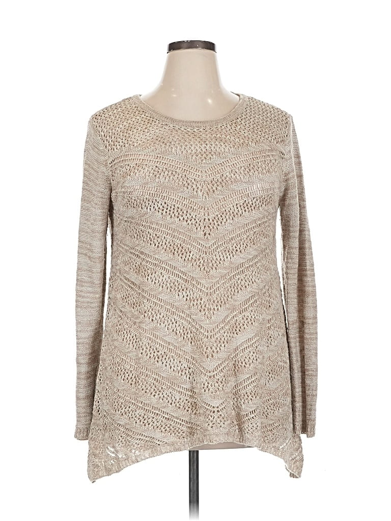 Pre-owned Signature Studio Pullover Sweater In Brown