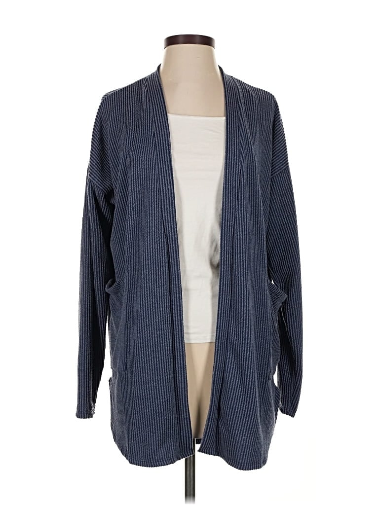 Pre-owned Heimish Usa Cardigan Sweater In Blue