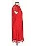 Francesca's 100% Polyester Red Cocktail Dress Size S - photo 4