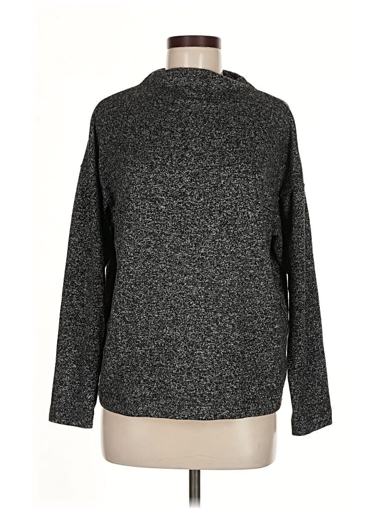 Pre-owned Uniqlo Turtleneck Sweater In Gray