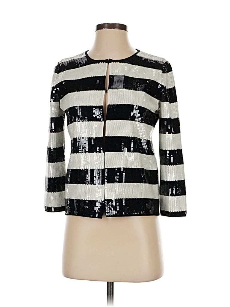 Pre-owned Ann Taylor Jacket In Silver