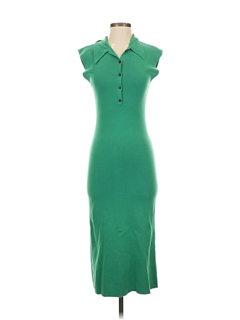 Pre-owned A.l.c Casual Dress In Green