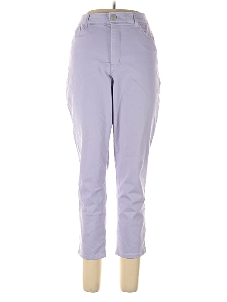 Pre-owned Wit & Wisdom Casual Pants In Purple