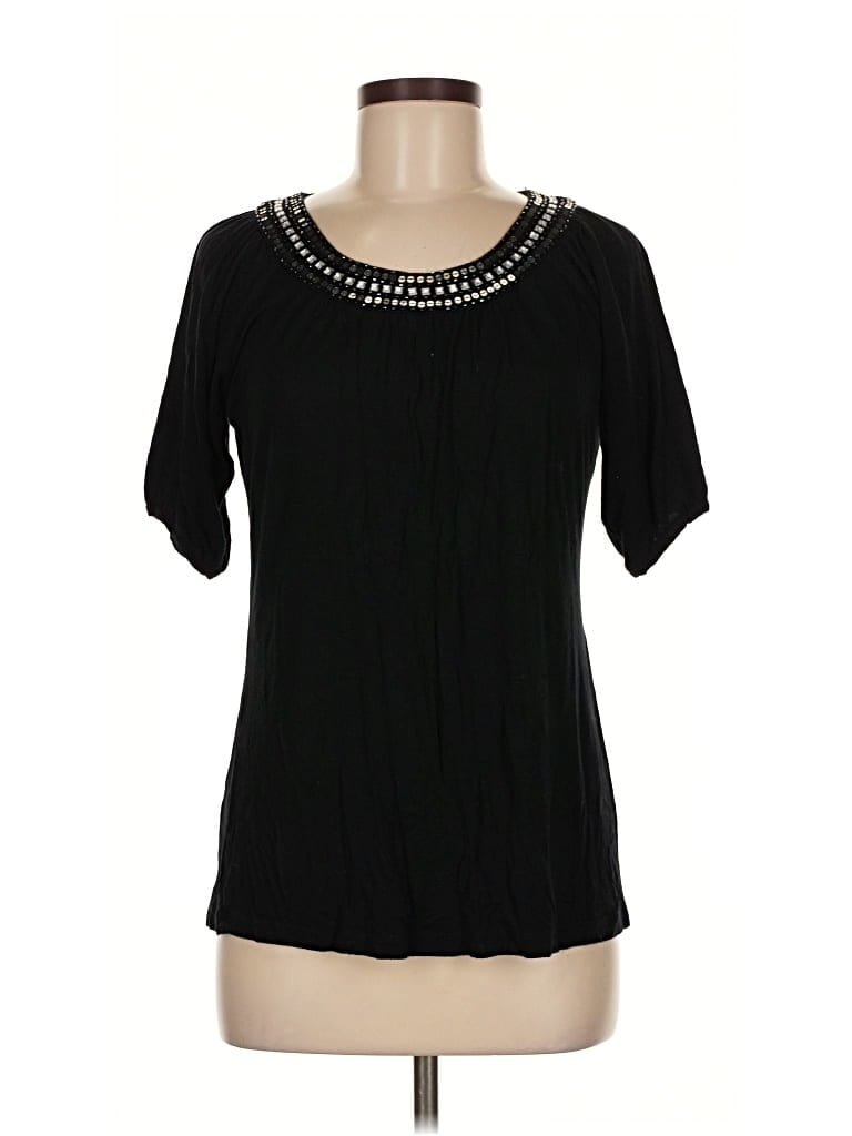 Pre-owned Design History Short Sleeve T-shirt In Black