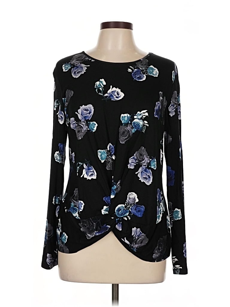 Pre-owned Thakoon Long Sleeve Blouse In Black