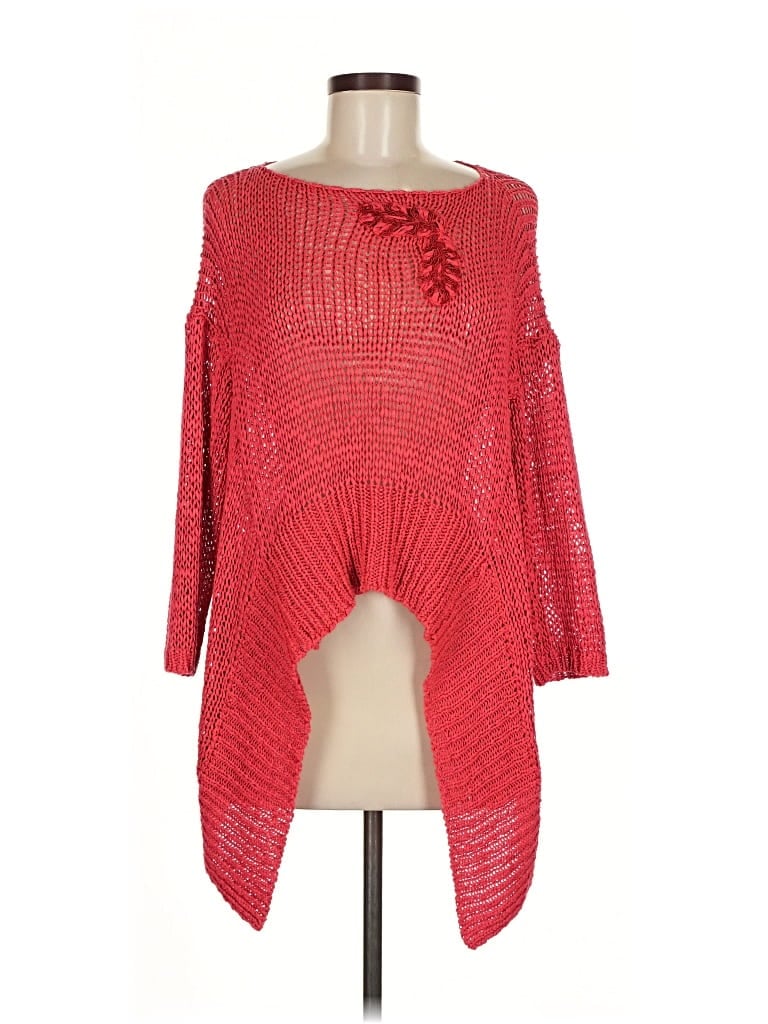 Pre-owned Save The Queen Pullover Sweater In Red