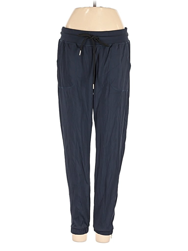 Pre-owned Zyia Active Track Pants In Blue