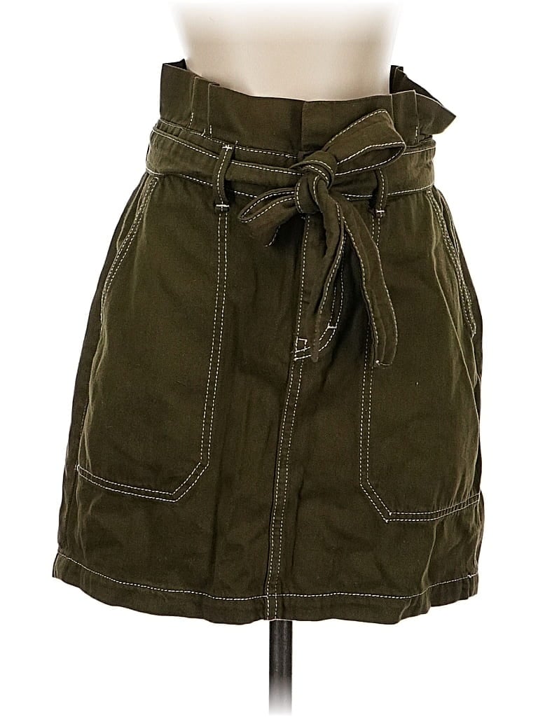 Pre-owned Free People Casual Skirt In Green
