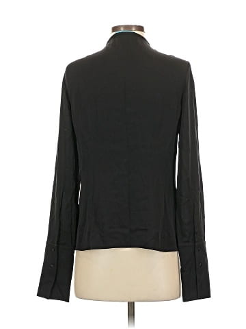 Alice + Olivia Long Sleeve Silk Top (view 2)