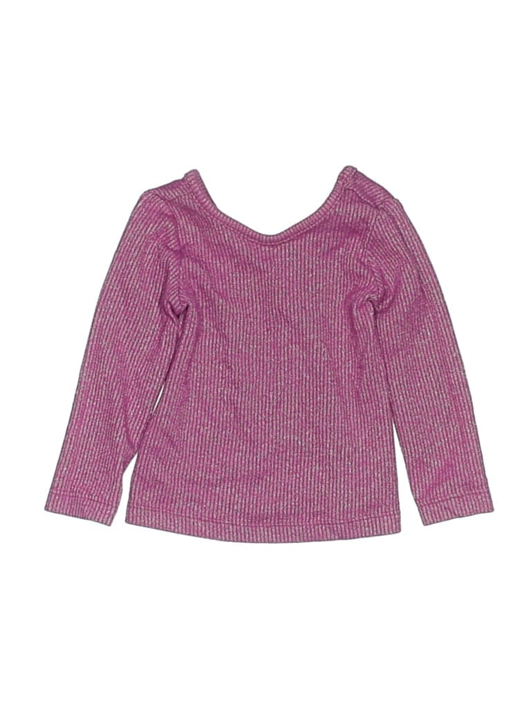 Pre-owned Hanna Andersson Kids' 3/4 Sleeve T-shirt In Pink