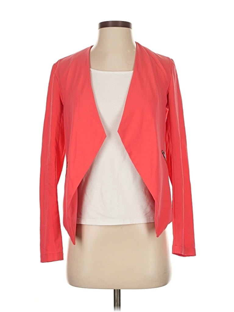 Pre-owned Divided By H&m Blazer Jacket In Red