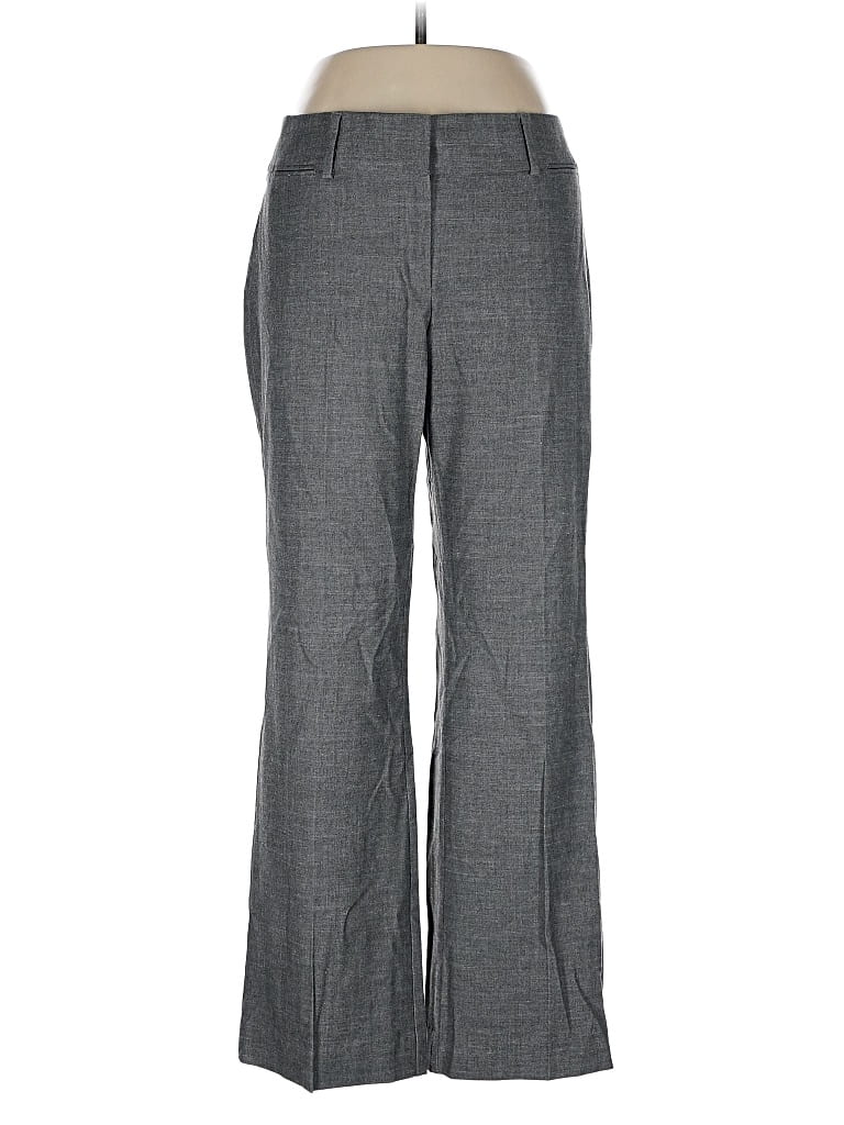 Pre-owned Ann Taylor Loft Dress Pants In Gray