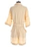 Zara Color Block Tan Romper Size XS - photo 2