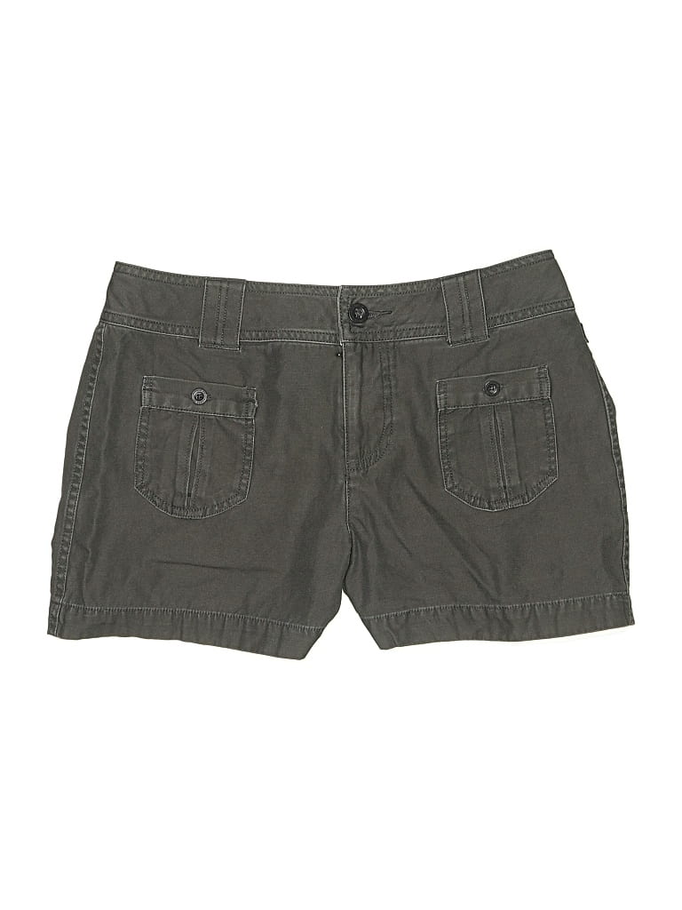 Pre-owned The North Face Khaki Shorts In Gray