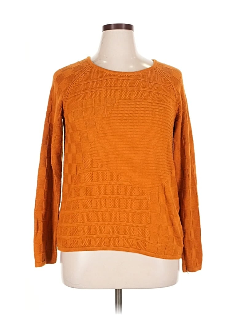 Pre-owned Design History Pullover Sweater In Orange