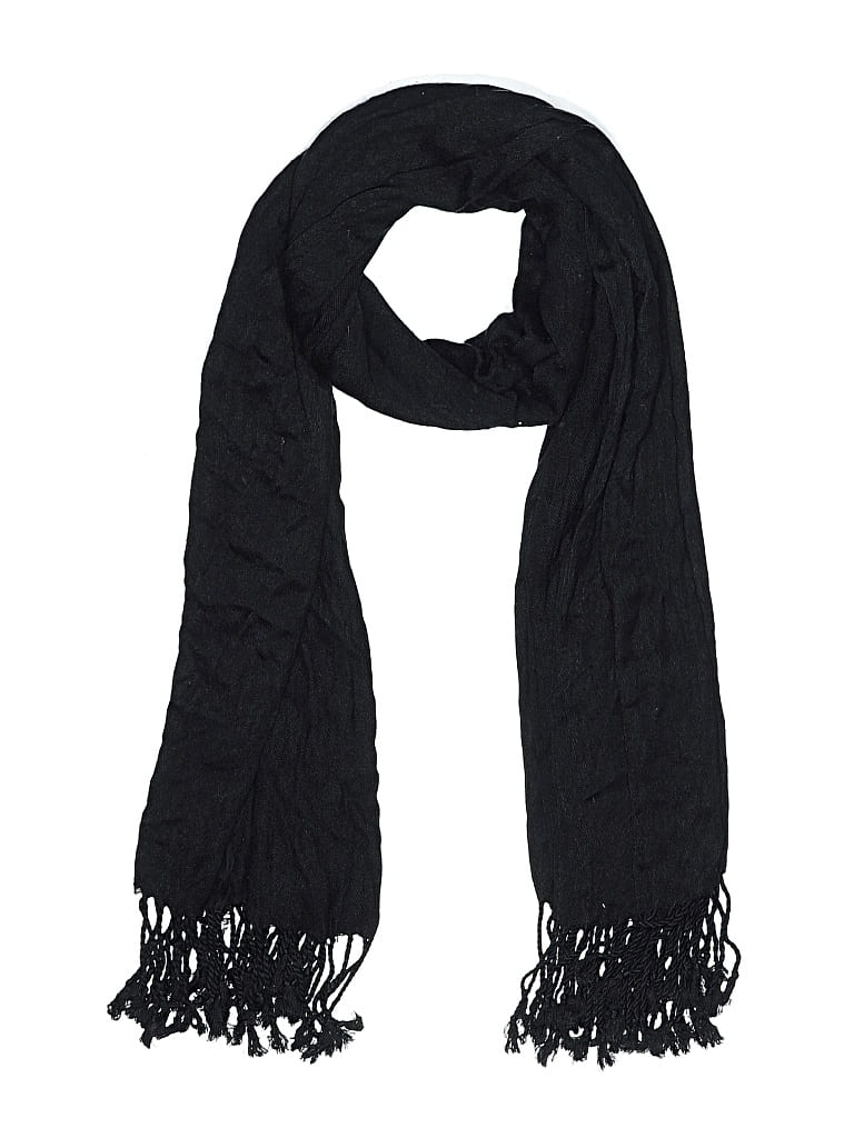 Click to view more detailed imagery on our partner's website Pre-owned Unbranded Scarf In Black