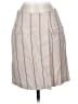 Ann Taylor Stripes Gray Casual Skirt Size 0 - photo 1