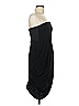 A.L.C. 100% Polyester Solid Black Cocktail Dress Size M - photo 4