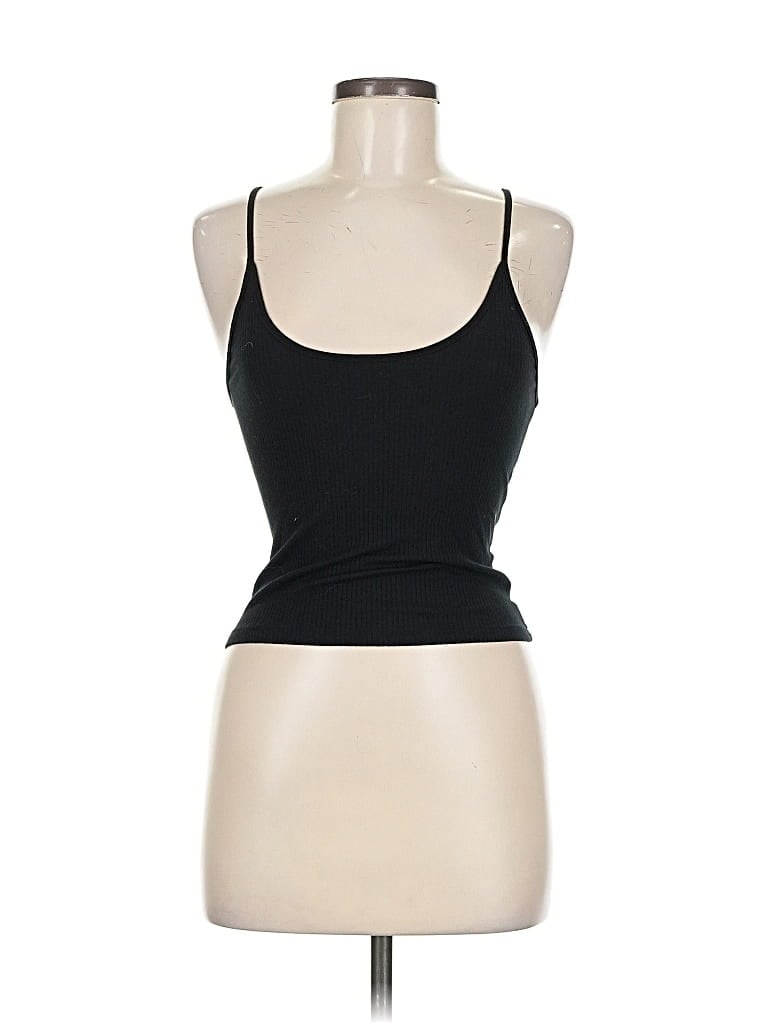 Pre-owned Emma & Sam Tank Top Black Halter Neckline Tops
