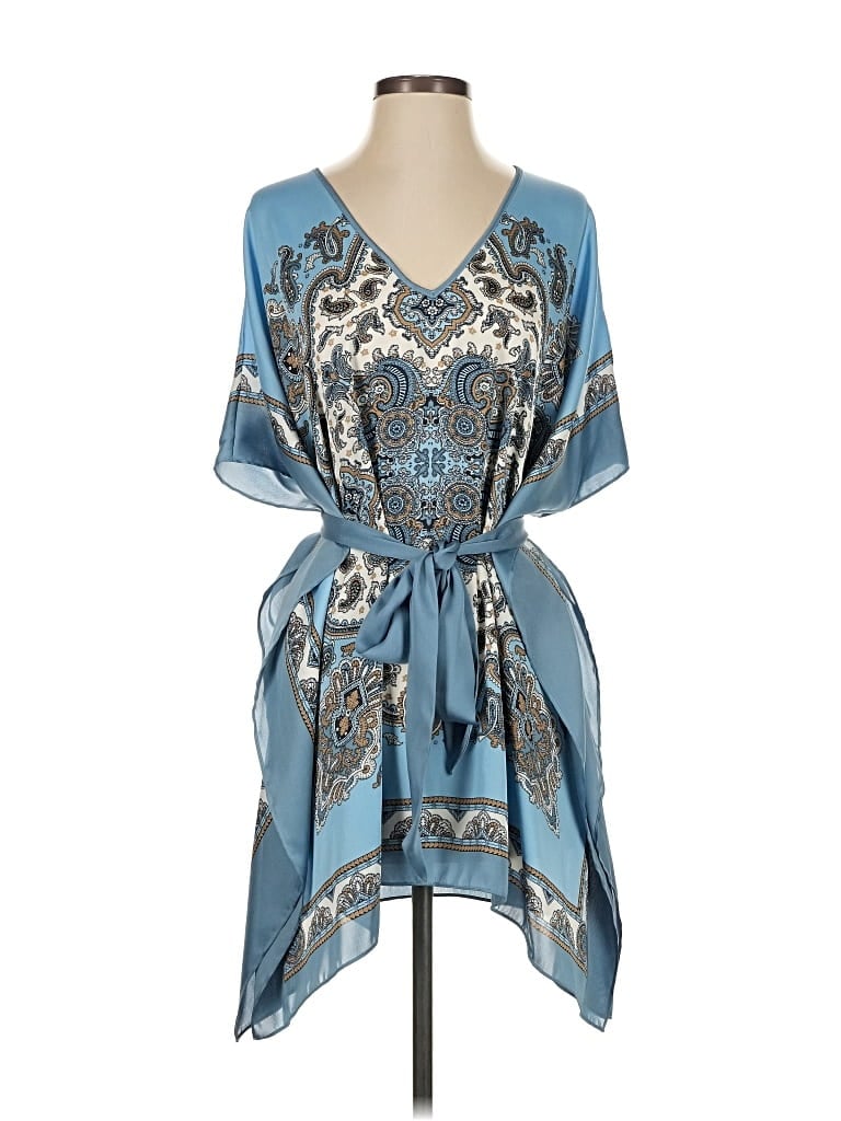 Pre-owned Michael Michael Kors Kimono In Blue