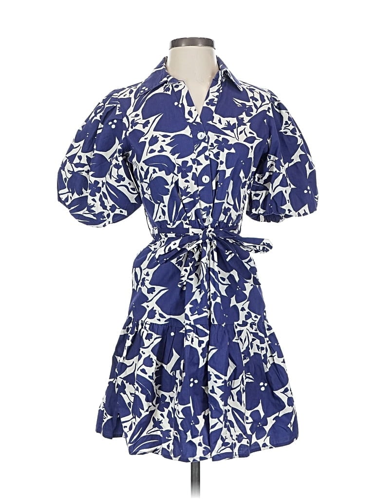 Pre-owned Jessica Simpson Casual Dress In Blue