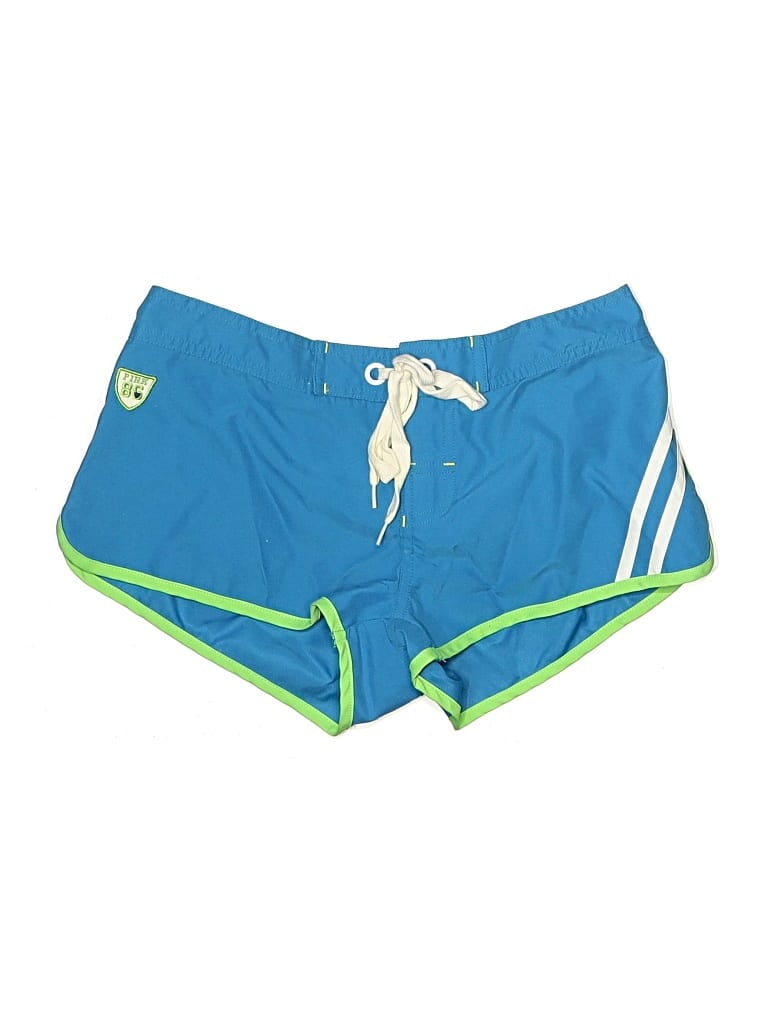 Pre-owned Victoria's Secret Athletic Shorts In Blue