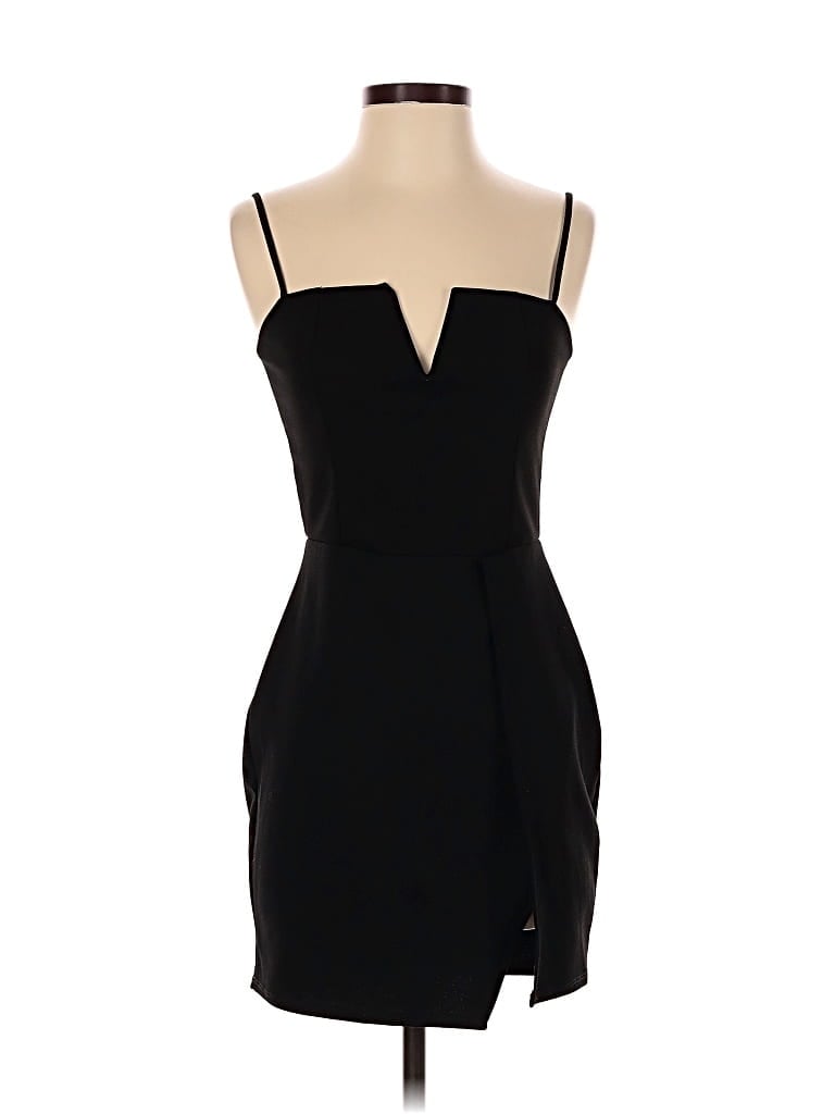Pre-owned Fashion Nova Cocktail Dress In Black