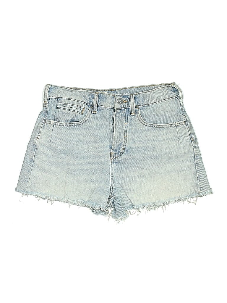 Pre-owned Pilcro Denim Shorts In Blue