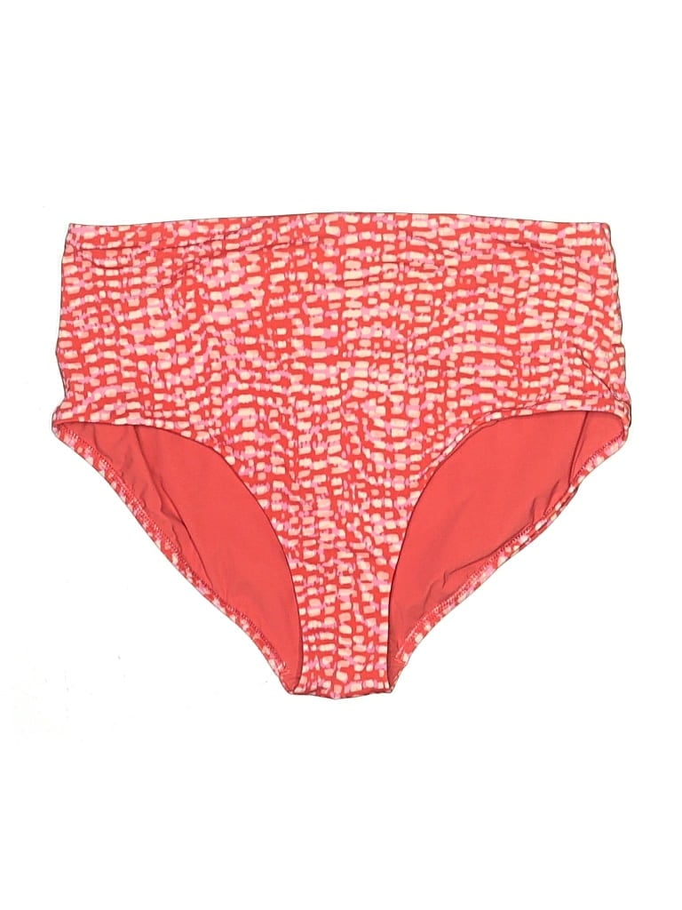 Pre-owned Athleta Swimsuit Bottoms In Red