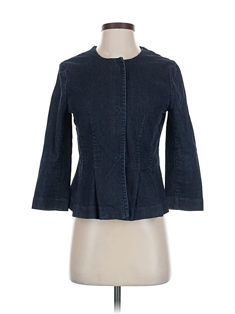 Pre-owned Banana Republic Jacket In Blue