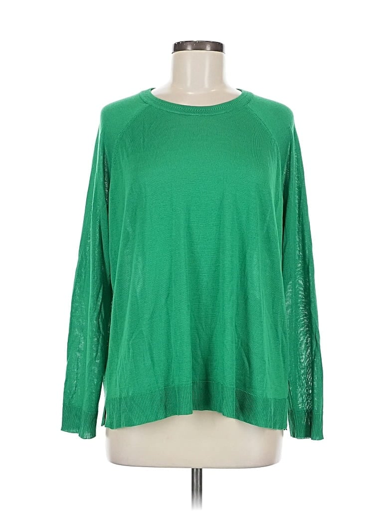 Pre-owned Torrid Pullover Sweater In Green