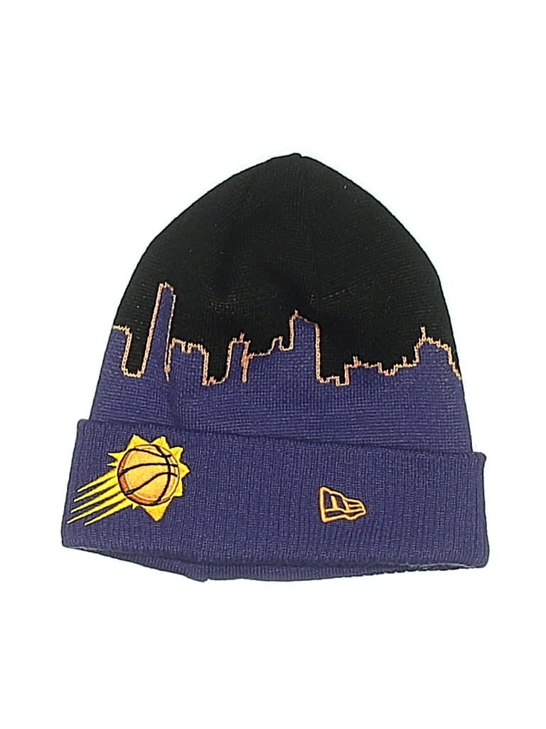 Pre-owned New Era Beanie Hat In Purple