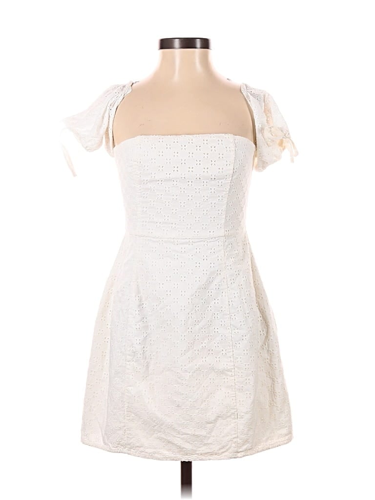 Pre-owned Lovers & Friends Cocktail Dress In White