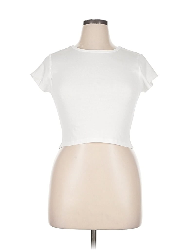 Pre-owned Assorted Brands Sleeveless T-shirt In White