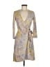BCBGMAXAZRIA Paisley Tan Ivory Casual Dress Size XS - photo 1