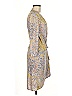 BCBGMAXAZRIA Paisley Tan Ivory Casual Dress Size XS - photo 4