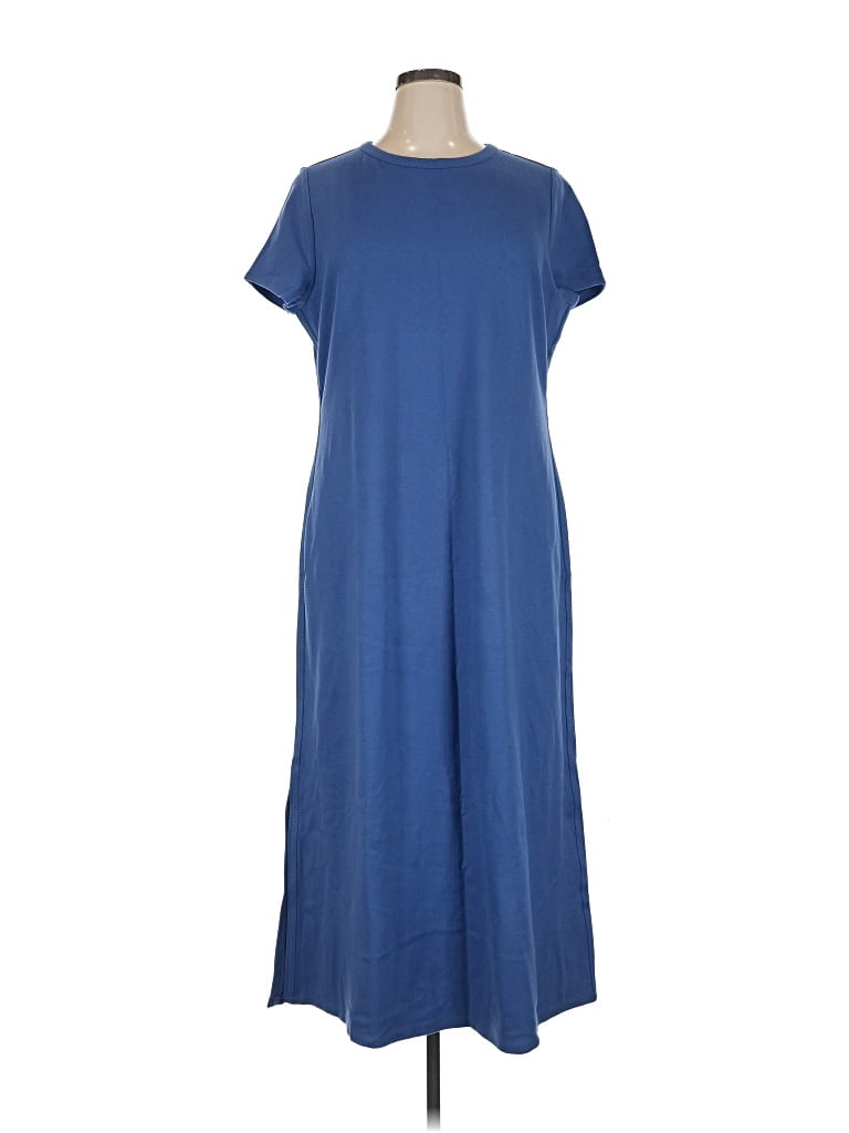 Pre-owned Talbots Casual Dress In Blue