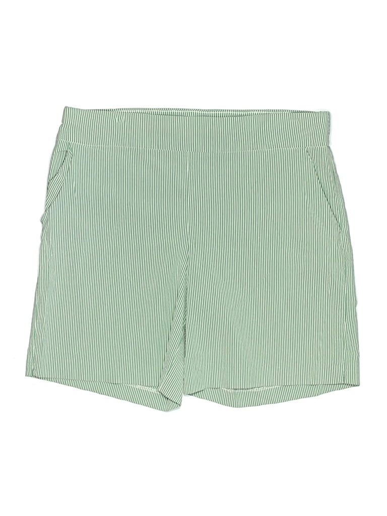 Pre-owned New York And Company Shorts In Green