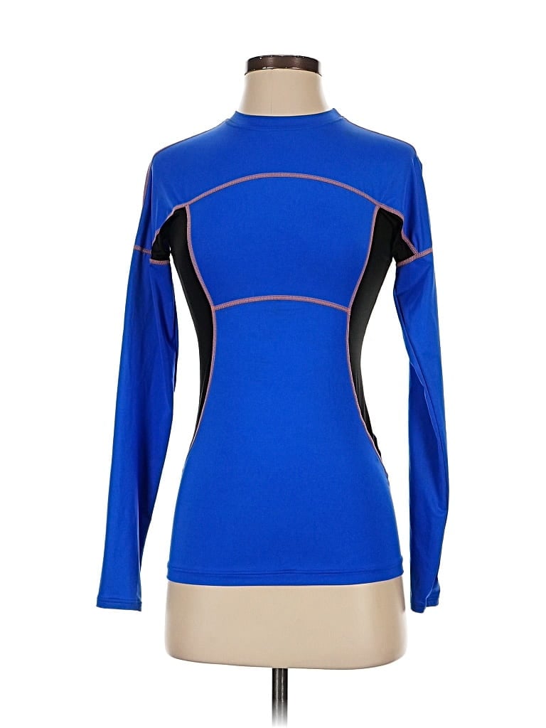 Pre-owned Lole Long Sleeve T-shirt In Blue