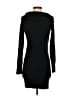 Qi Black Casual Dress Size XS - photo 2