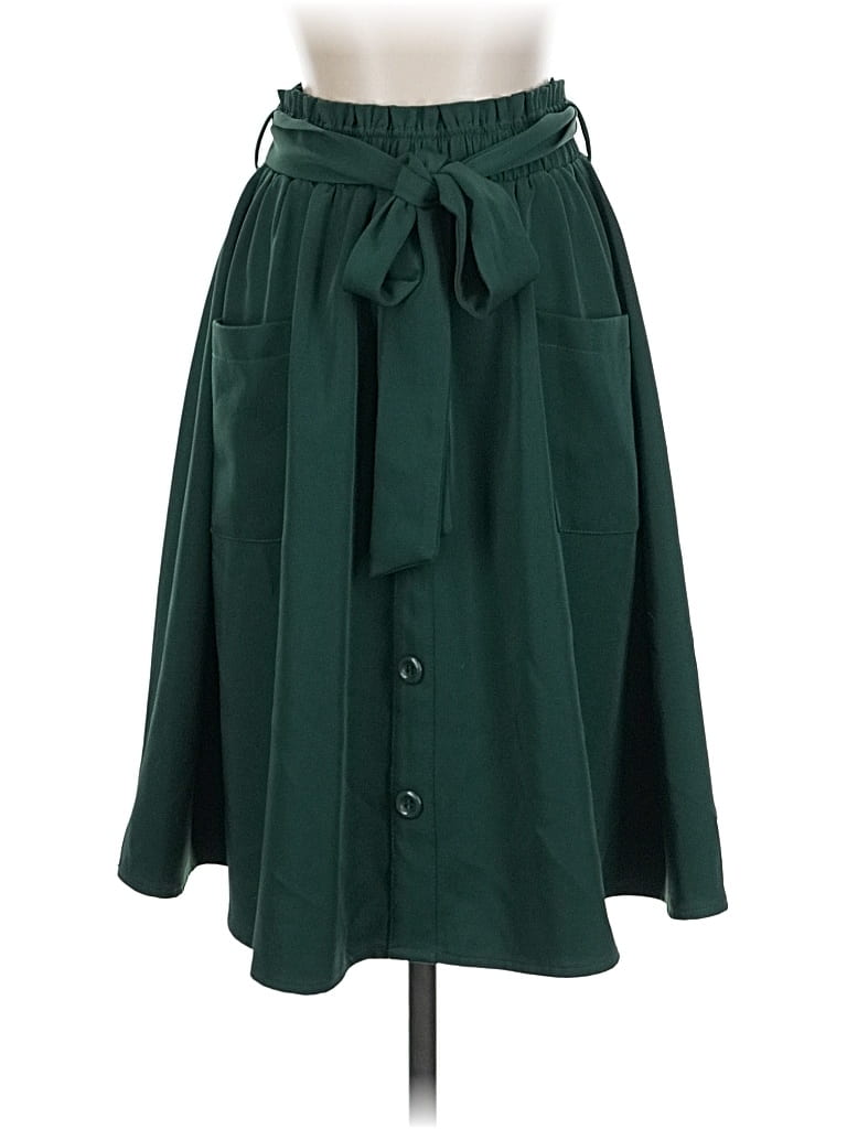 Pre-owned Jessy B Casual Skirt In Green