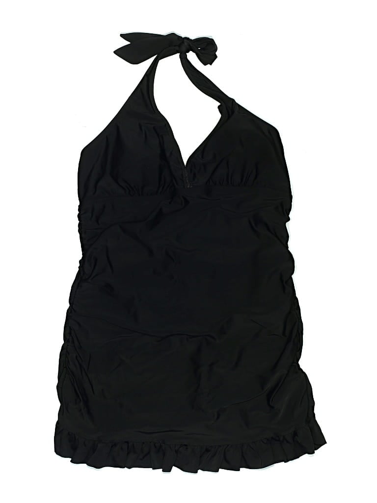Pre-owned Assets Swimsuit Cover Up In Black