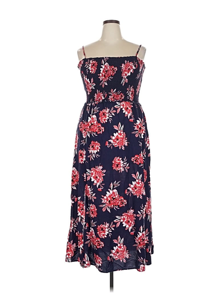 Pre-owned Assorted Brands Casual Dress In Blue