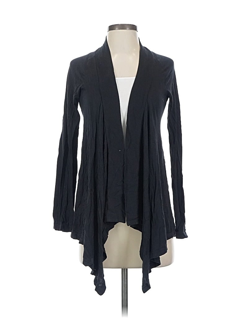 Pre-owned Splendid Cardigan Sweater In Black