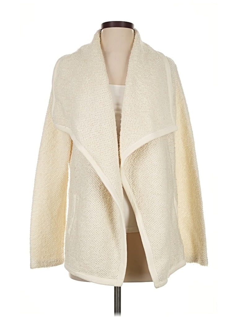 Pre-owned Jack By Bb Dakota Cardigan Sweater In White