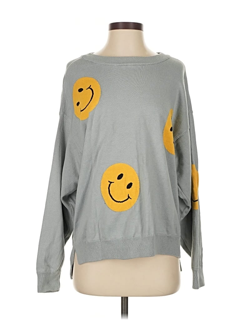 Pre-owned By Together Sweatshirt In Gray