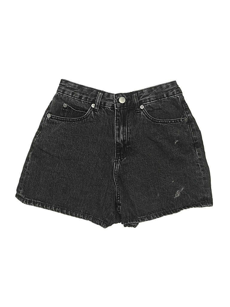 Pre-owned Dr Denim Denim Shorts In Black