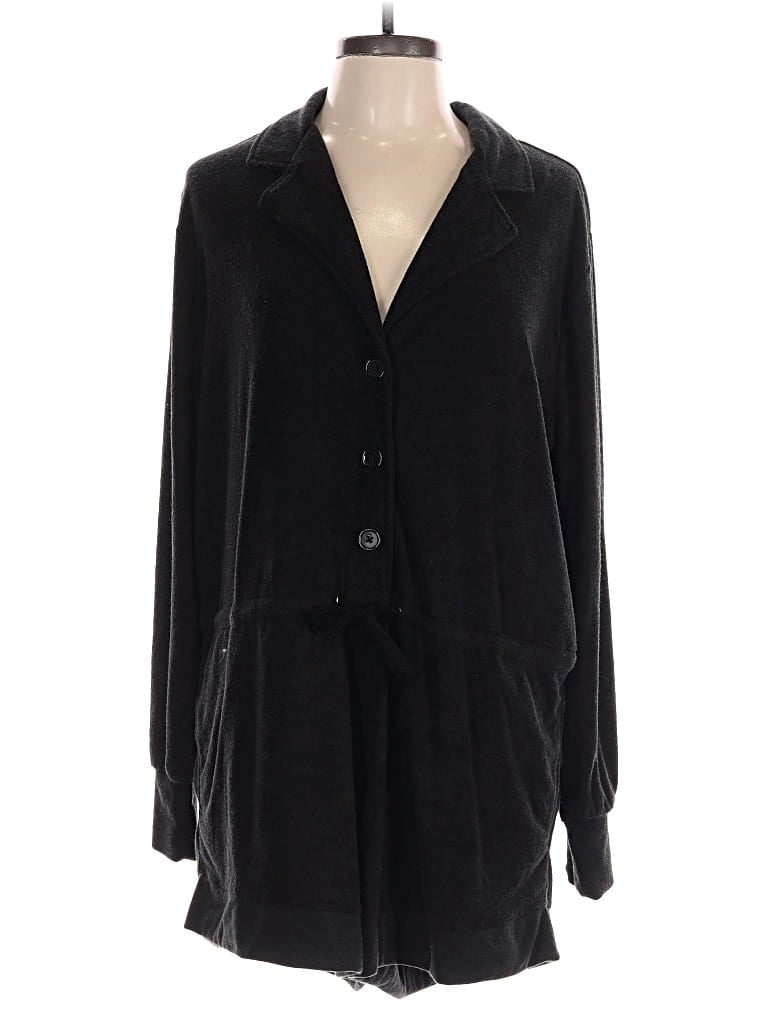 Pre-owned Danielle Bernstein Romper In Black